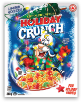 CAP’N CRUNCH OR KELLOGG’S HOLIDAY CEREAL
