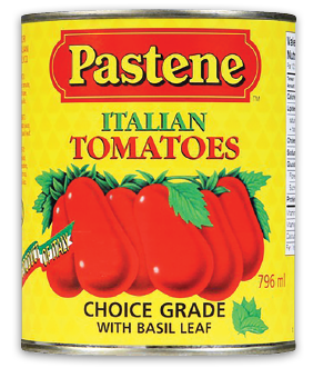 PASTENE ITALIAN TOMATOES OR BREADCRUMBS