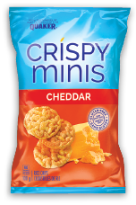 QUAKER CRIPSY MINIS, CHEWY BARS OR DIPPS