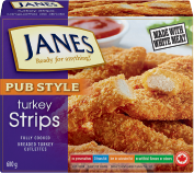 JANES PUB STYLE BREADED CHICKEN OR TURKEY