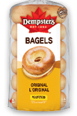 DEMPSTER’S WHITE OR WHOLE BREAD, BAGELS, HOT DOG OR HAMBURGER BUNS