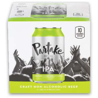 PARTAKE NON-ALCOHOLIC BEER