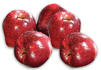 LARGE RED DELICIOUS APPLES