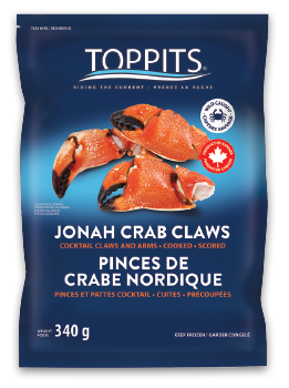 TOPPITS WLID CAUGHT JONAH CRAB CLAWS