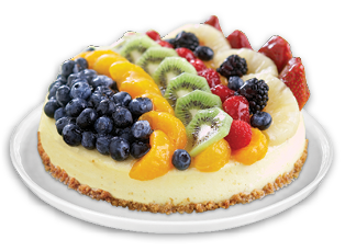 FRONT STREET BAKERY FRUIT TOPPED CHEESECAKE