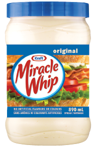 HEINZ KETCHUP OR KRAFT MIRACLE WHIP