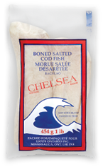 CHELSEA BONED SALTED COD 454 g