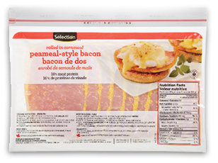 SELECTION OR LEGACY PEAMEAL STYLE BACON