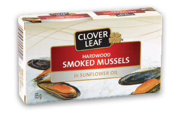 CLOVER LEAF SMOKED MUSSELS OR OYSTERS