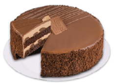 FRONT STREET BAKERY WHITE CHOCOLATE RASPBERRY CAKE OR FRONT STREET BAKERY SWISS MILK CHOCOLATE TRUFFLE CAKE