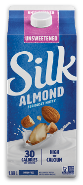Silk Almond Beverages OR riviera or liberté yogourt