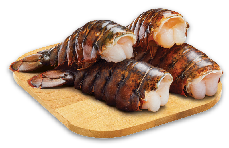 FRESH ATLANTIC SALMON PORTION OR CANADIAN LOBSTER TAIL