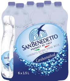 SAN BENEDETTO CARBONATED SPRING WATER