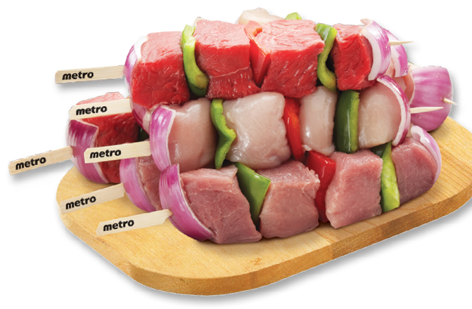FRESH STORE-MADE MEAT KABOBS