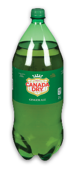 COCA-COLA, CANADA DRY OR PEPSI SOFT DRINKS