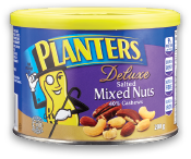 PLANTERS NUTS OR SELECTION PEANUTS