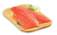 FRESH RAINBOW TROUT OR WILD CAUGHT ONTARIO PICKEREL FILLETS VALUE PACK OR IRRESISTIBLES BLACK TIGER SHRIMP RING FROZEN