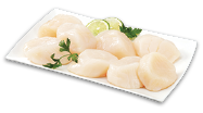 COOKED OR RAW GARLIC & HERB RAW SHRIMP U-10 COLOSSAL SCALLOPS