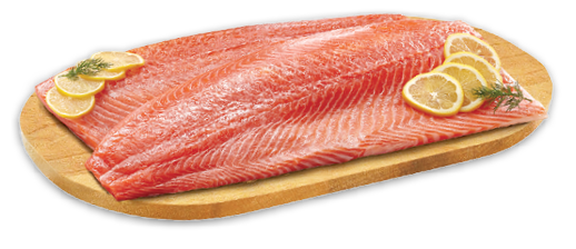 COHO SALMON FILLETS VALUE PACK SMOKED COHO SALMON PACIFIC WHITE COOKED SHRIMP RING