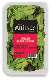 ATTITUDE BABY SPINACH OR SPRING MIX 312 g OR CORED PINEAPPLE OR WHOLE PINEAPPLE